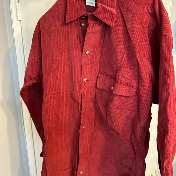 Versace Long Sleeve Red Button Up Size XS - Picture 1 of 2